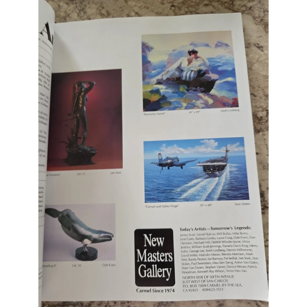 Southwest Art Magazine- AUGUST 1988 Vintage